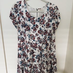 Silence + Noise Floral Spring Summer Dress